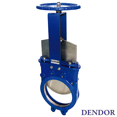 Задвижка шиберная Dendor K51GV DN500 с редуктором